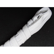Резинка-продежка бельевая  10 мм. /шнур эластичный/плоская 10 мм., без наполнителя